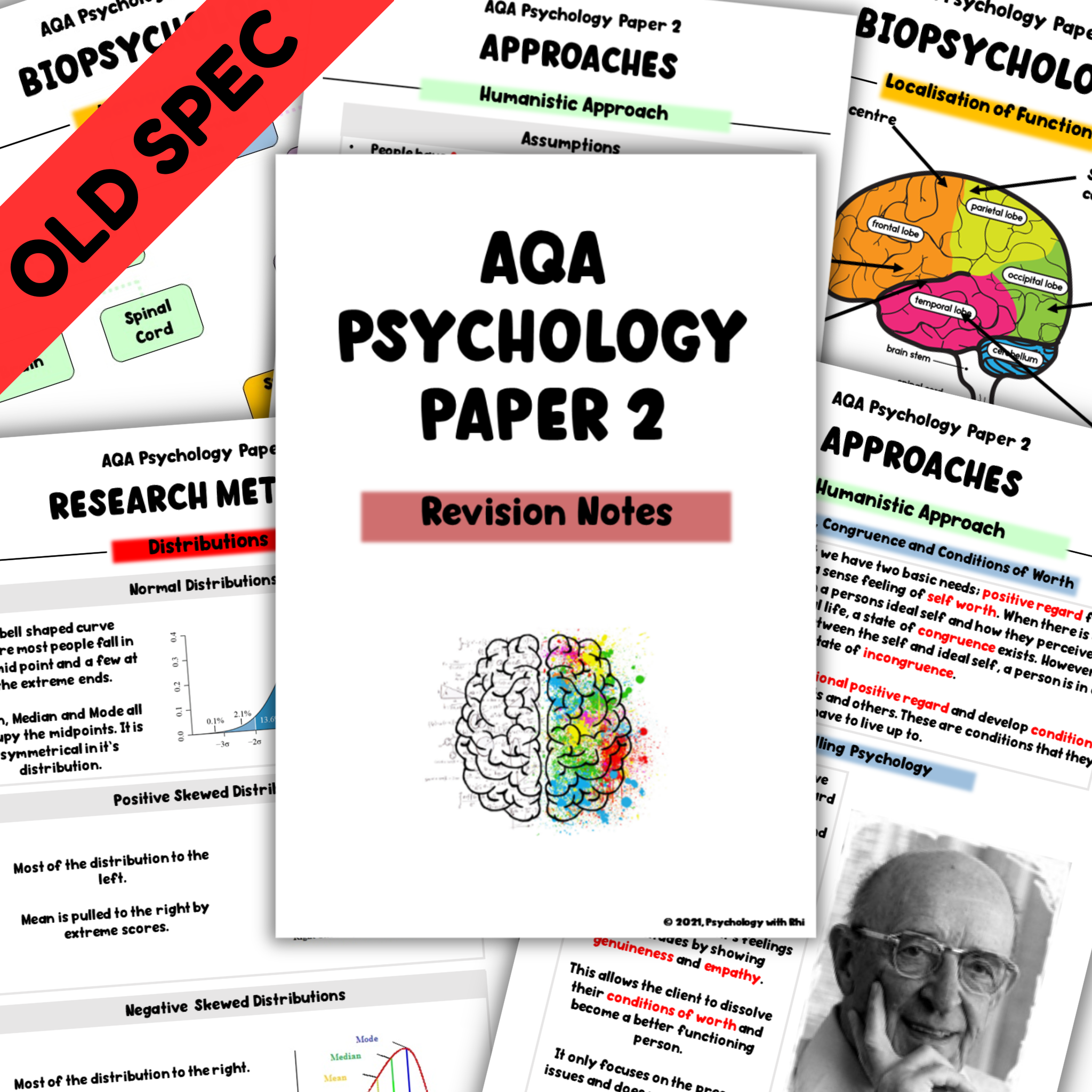 Paper 2 Revision Notes | A Level Psychology (AQA) OLD SPEC